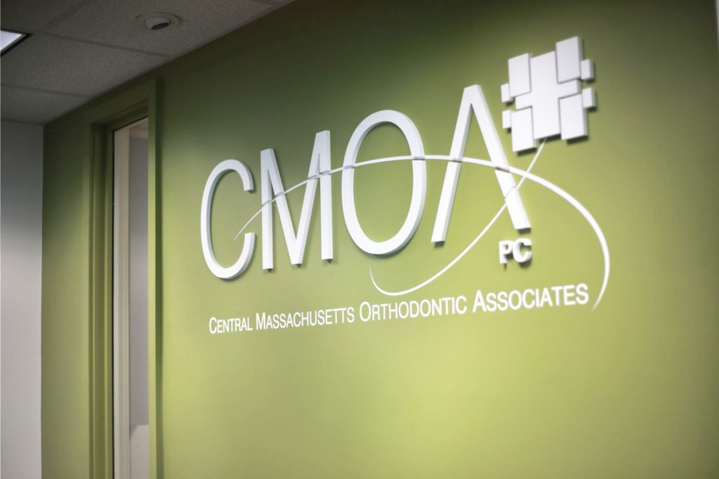 CMOA logo on wall